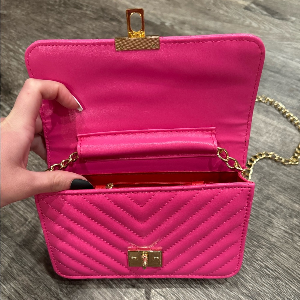 Pink statement Purse - Picture 6 of 8